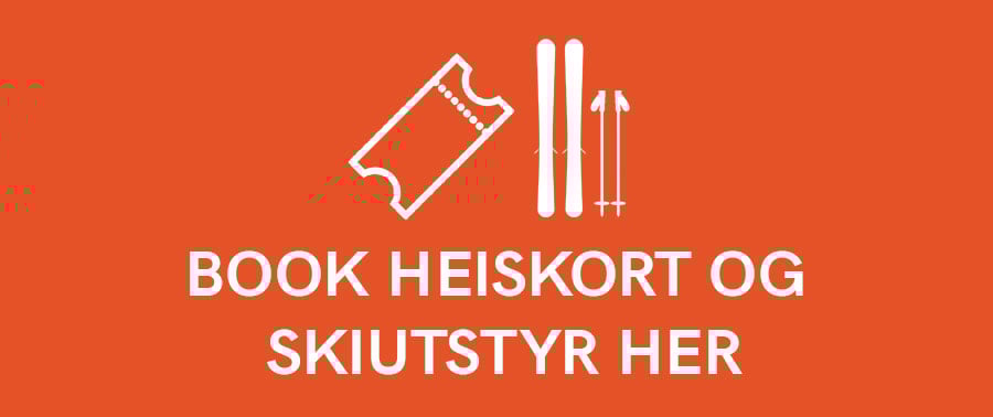 Book heiskort og skiutstyr online med enkle klikk. Kjøp nå for en problemfri skiopplevelse.