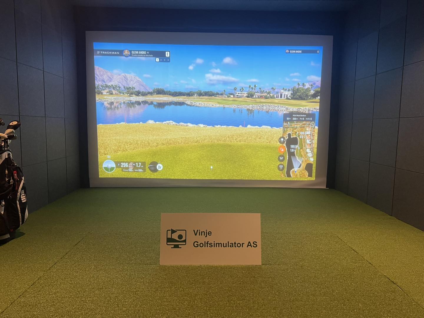 Featured image for “Golfsimulator på Rauland – ta golfen innendørs”