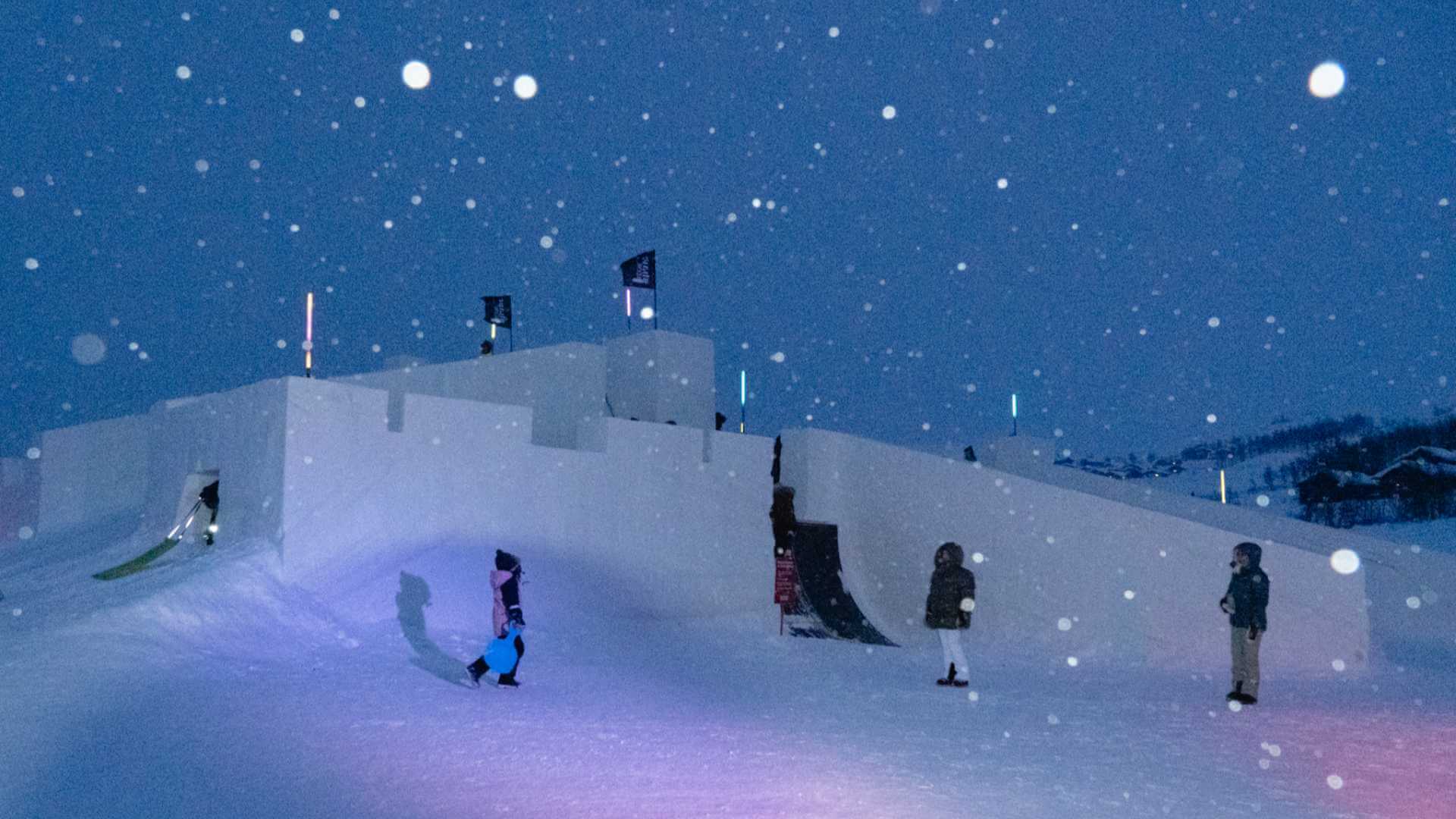 Featured image for “Disco i snøborgen og pizzabuffet på Vierli”